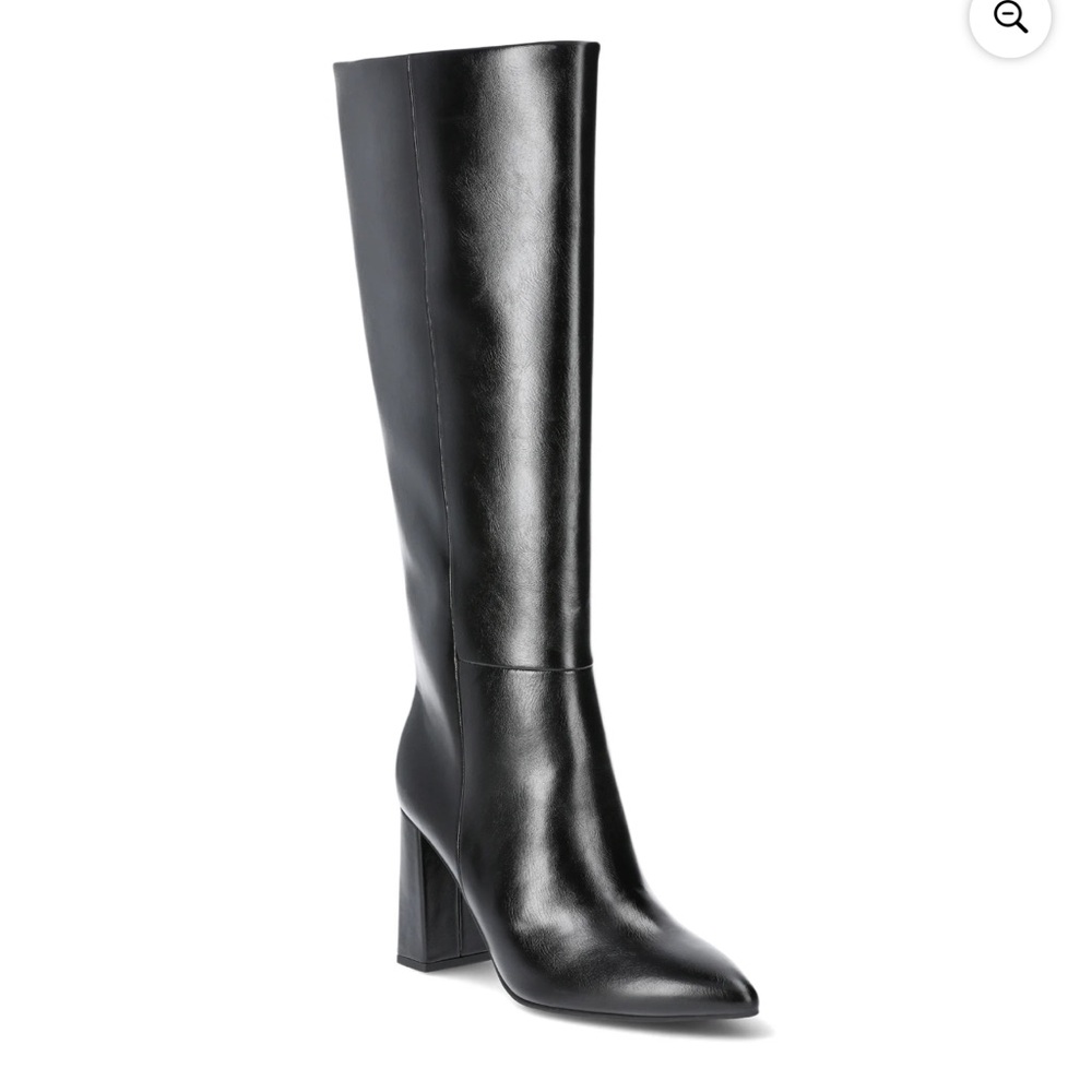 NIB! Scoop Women's Faux Leather Tall Stovepipe Boots Size 7.5